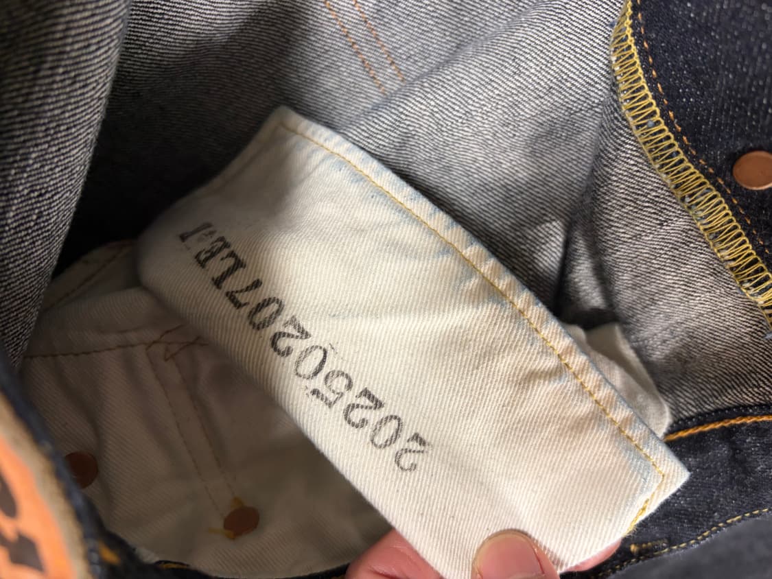 캐피탈 14oz 데님 36 상품이미지3