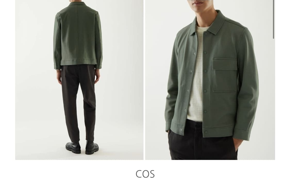 COS 남자 자켓 상품이미지10