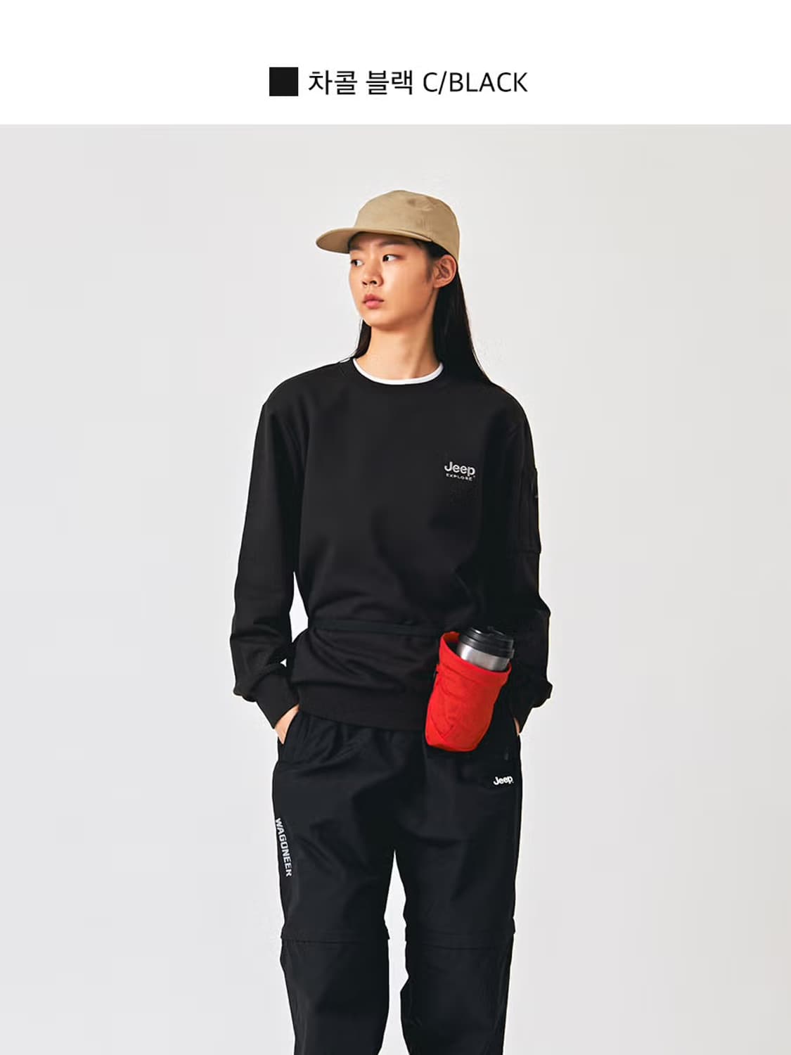 지프 어드벤쳐 포켓 맨투맨 상품이미지7