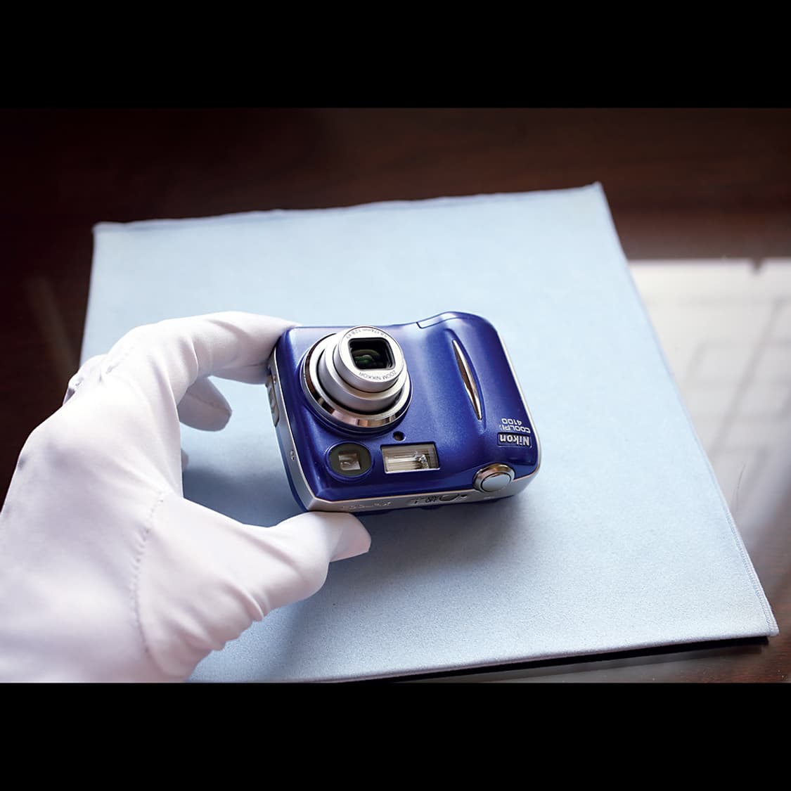니콘 쿨픽스 4100 블루 빈티지디카 상품이미지5