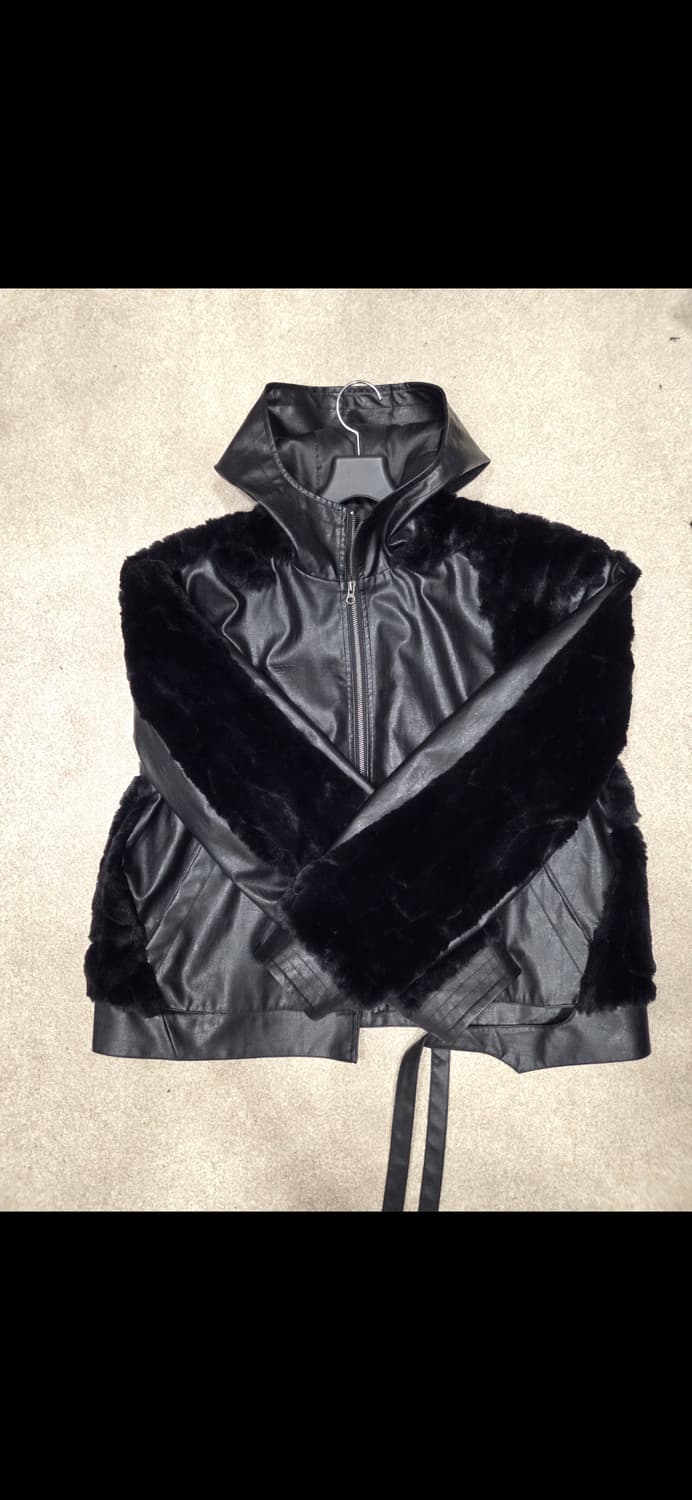 에이시네틱스 SWAMP FAUX LEATHER JACKET 상품이미지1