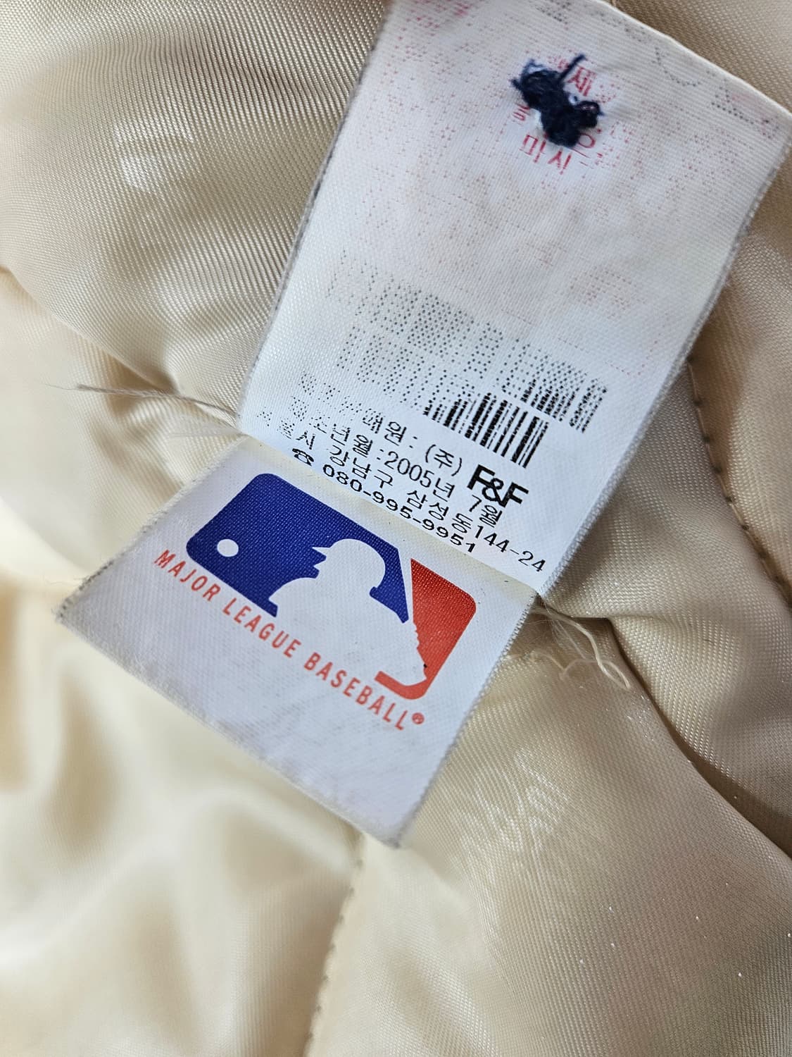 MLB 마제스틱 00s 뉴욕양키스 올드스쿨 야구 항공점퍼자켓 누빔 빈티지 상품이미지5