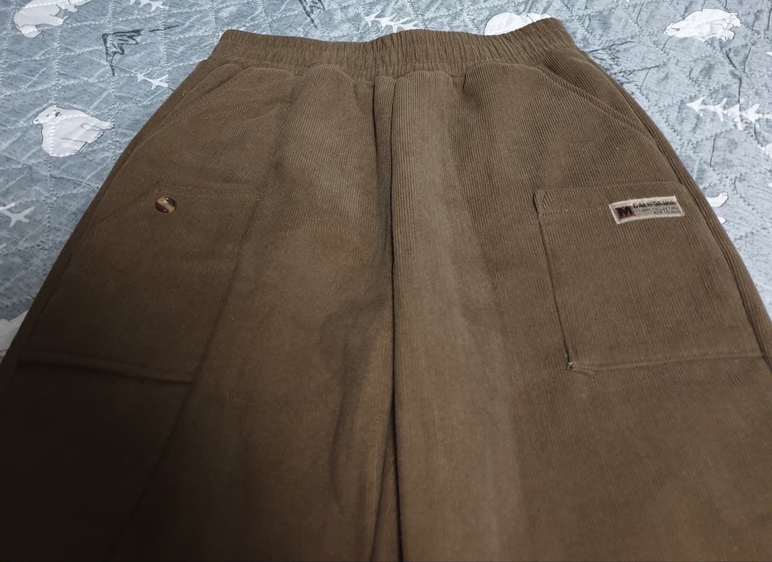 M캘리포니아 코듀로이 기모 팬츠 모카 (28) 상품이미지2