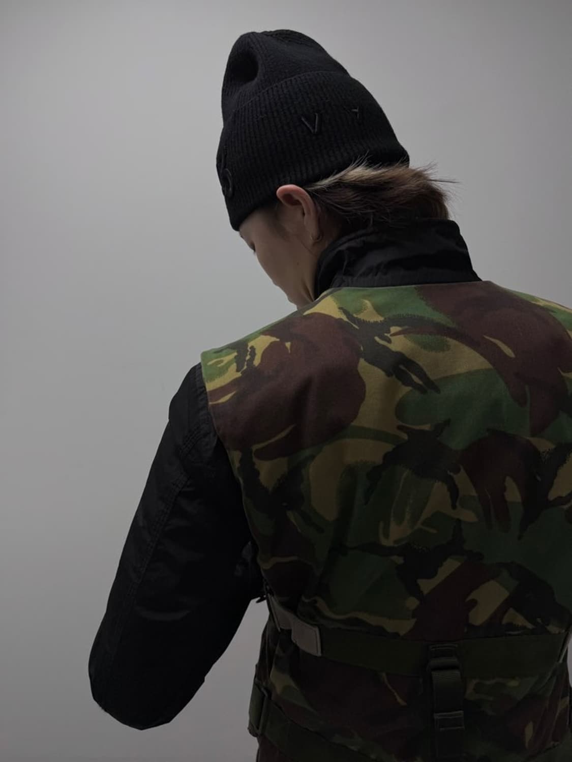 VTG CAMOUFLAGE MILITARY VEST 상품이미지1