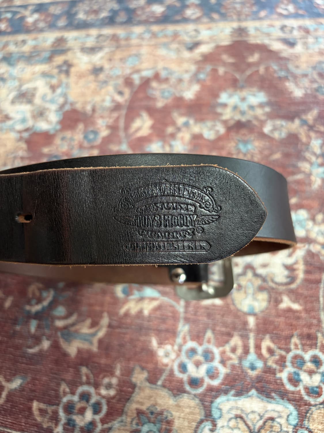 토이즈맥코이 버니쉬 버클 벨트 블랙 상품이미지4