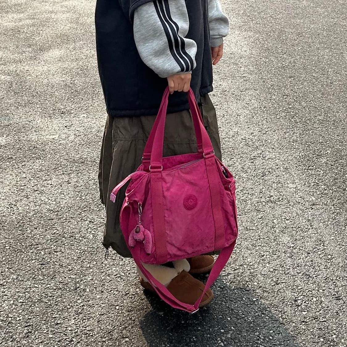 키플링 핑크 크로스백 상품이미지8