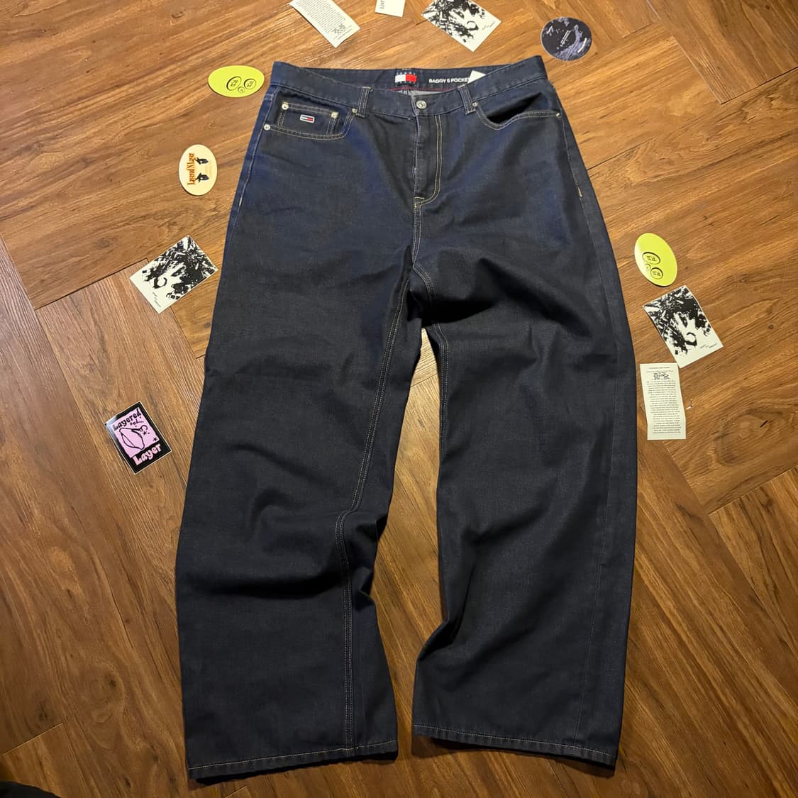 Tommy hilfiger 5 pocket baggy denim pant 상품이미지3