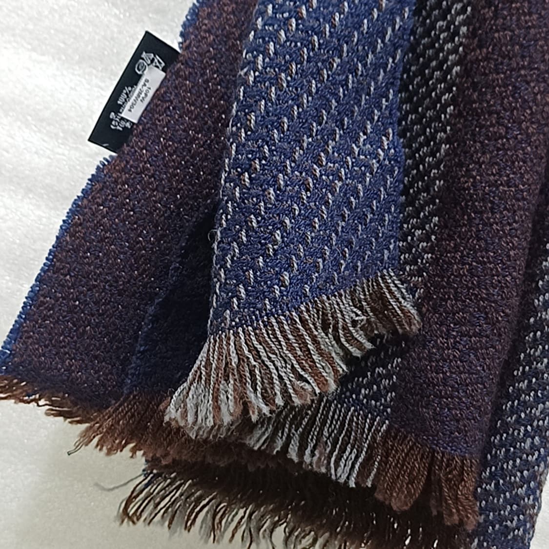 루이까또즈 남성 남자 울 니트 머플러 목도리 훌륭 사랑봉봉 상품이미지4