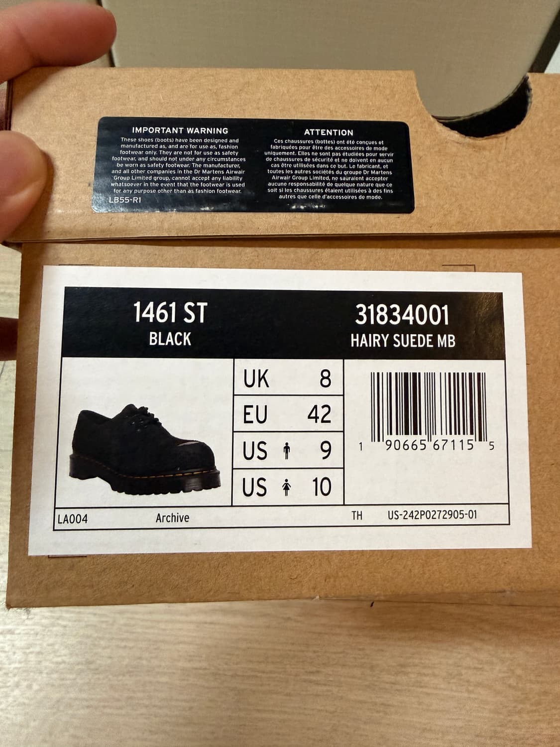 닥터마틴 1461 스틸토 uk8 상품이미지6