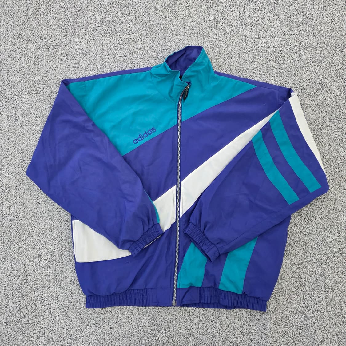 [100] 아디다스 올드스쿨 집업 저지 0121J 상품이미지1