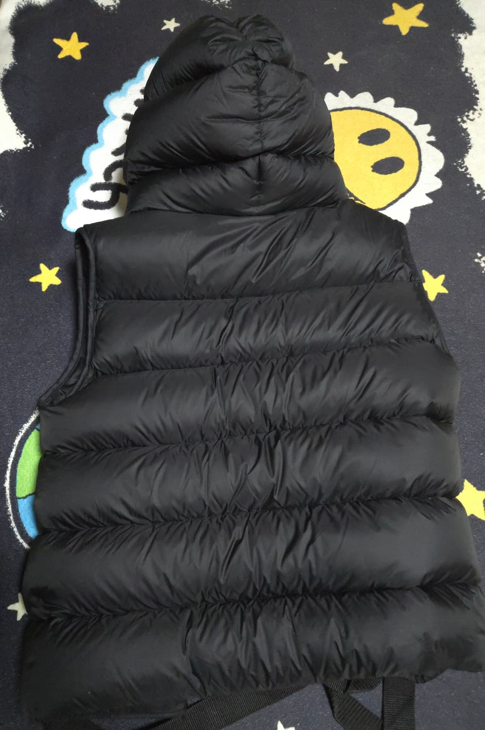 릭오웬스 김프 베스트 구스 다운 푸퍼 후드 조끼 블랙 상품이미지7