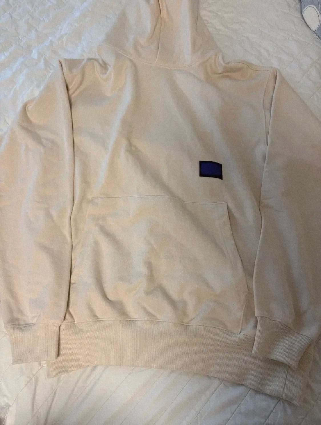 (새상품) 도큐먼트 크리스마스 스웻 후디 (S, 아이보리) 상품이미지5