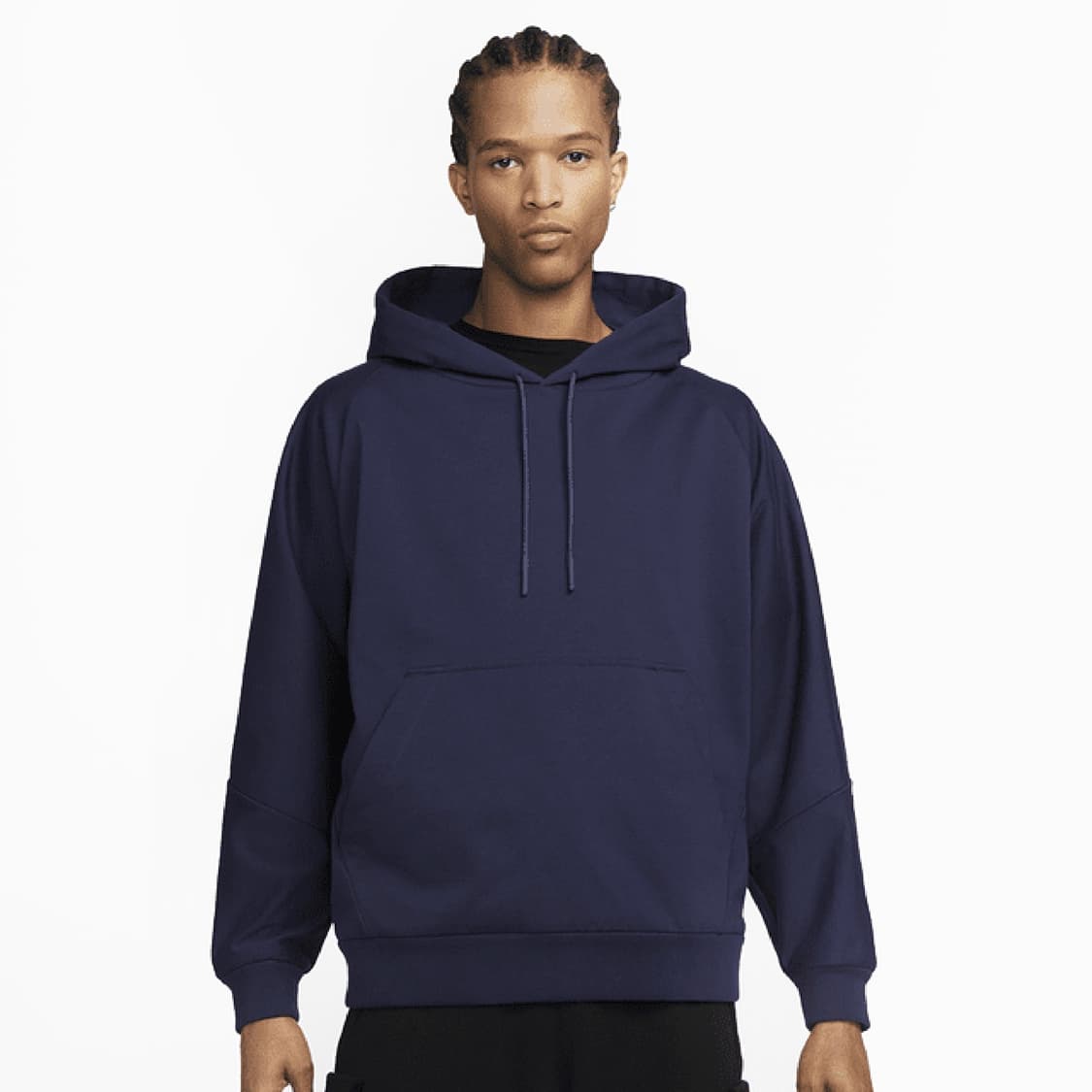 나이키 ESC 니트 풀오버 후드 티셔츠 미드나잇 네이비 L사이즈 상품이미지4
