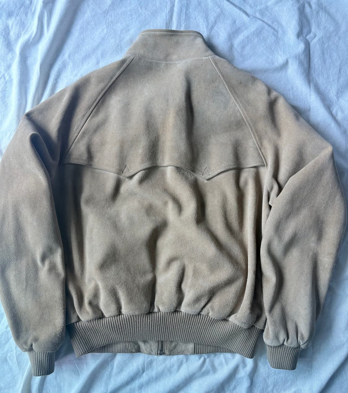 90s polo 스웨이드 해링턴 자켓 상품이미지3