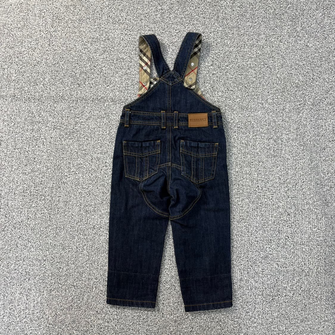 18M 버버리 키즈 데님 멜빵바지 0323J 상품이미지2