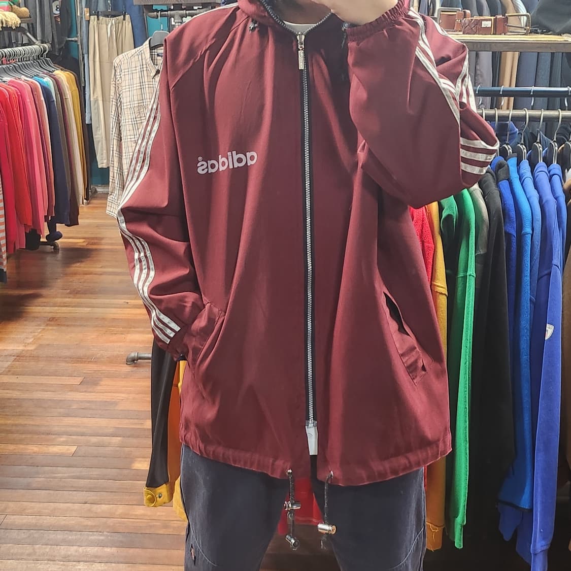 아디다스 리버시블 바람막이 상품이미지8