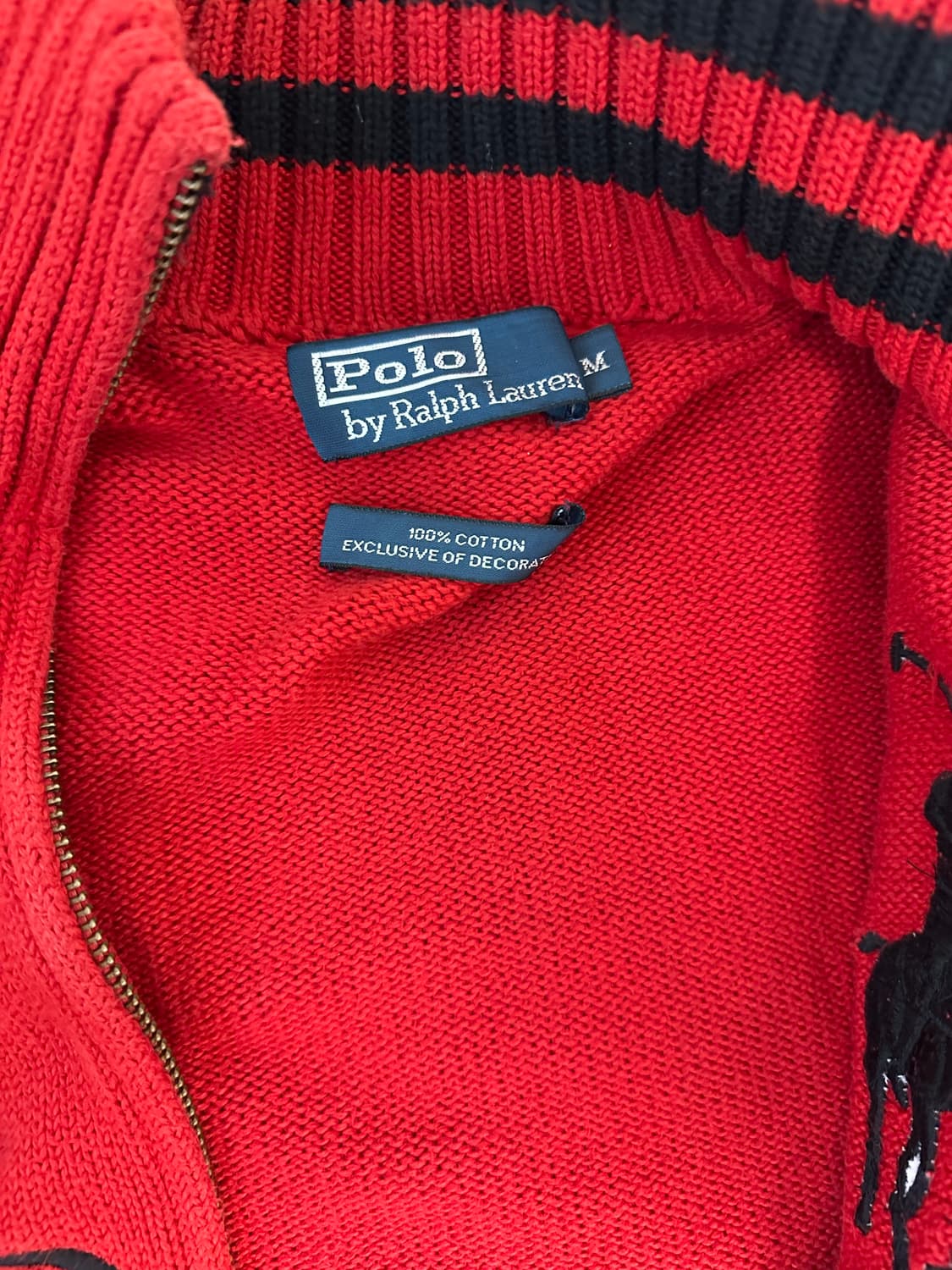 폴로 치프키프 마드리드 빅포니 니트집업 상품이미지4