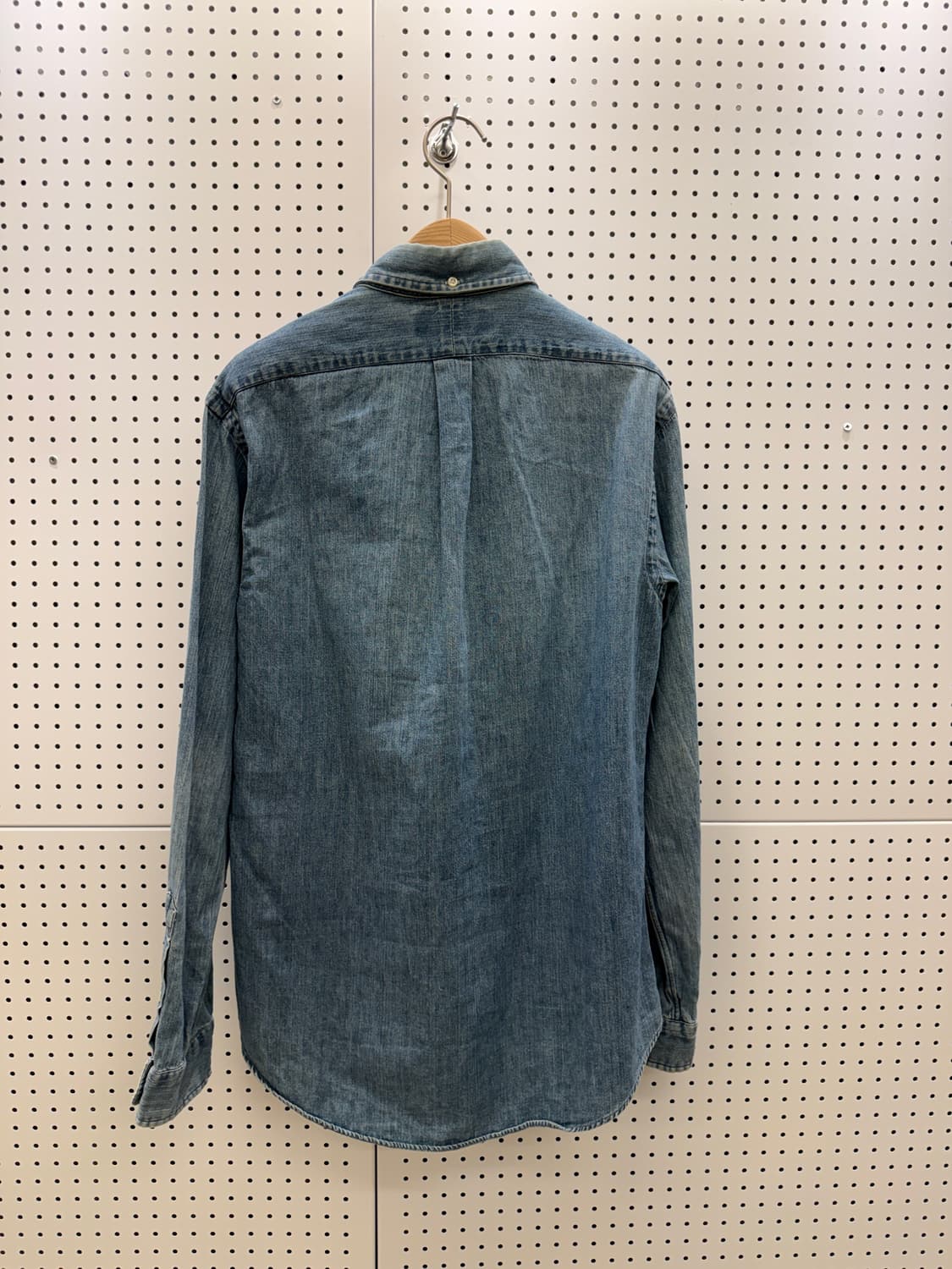 랄프로렌 포니 자수 데님 셔츠 U1085 상품이미지3