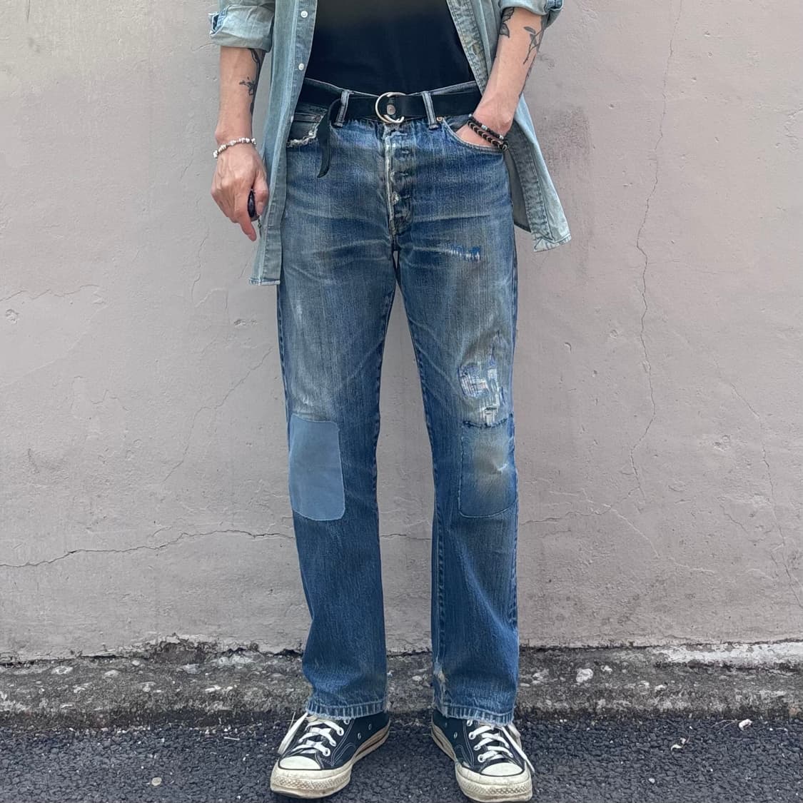 리바이스 501 리페어 상품이미지2