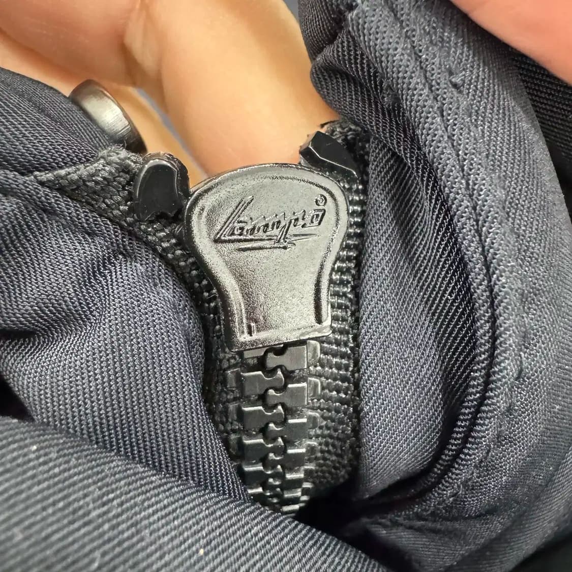 46 솔리드옴므 16FW 구스다운 네이비 패딩 코트  상품이미지5