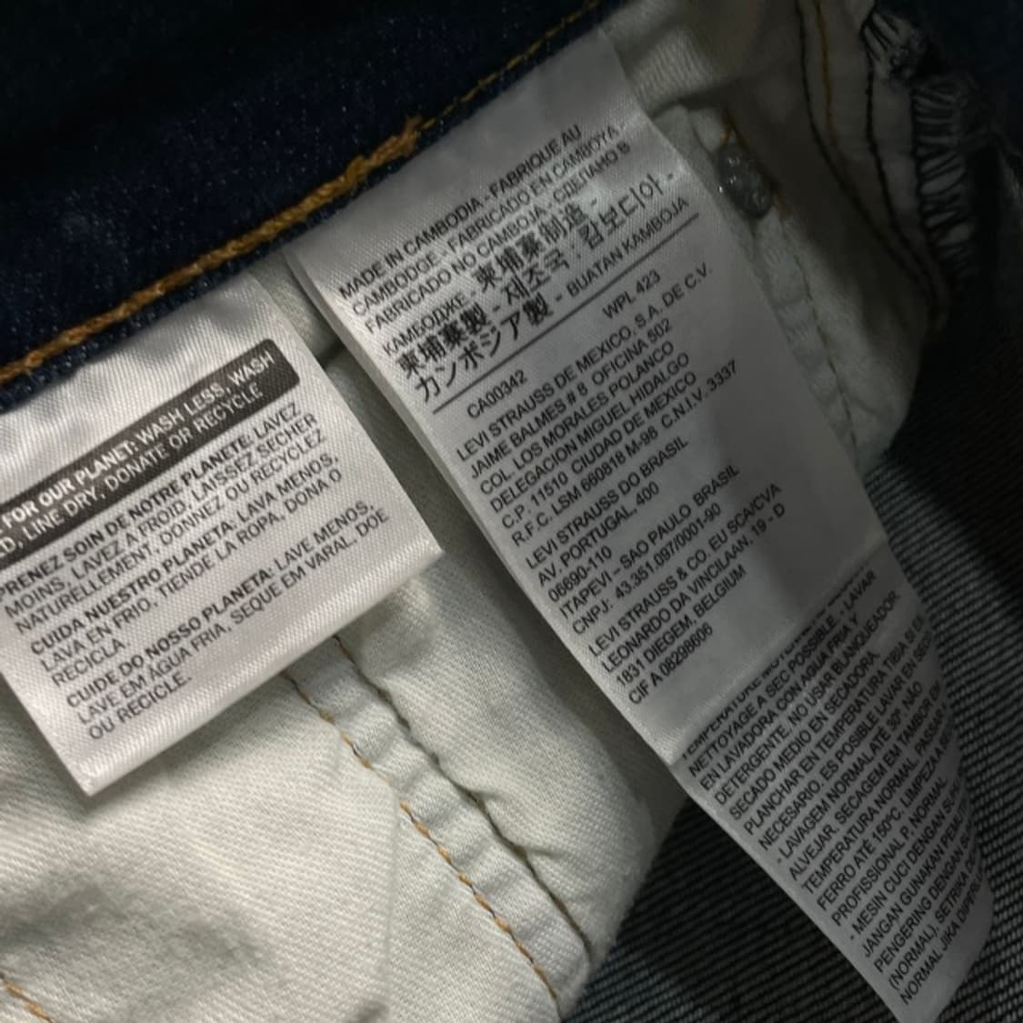 32 리바이스 513 청바지  상품이미지3