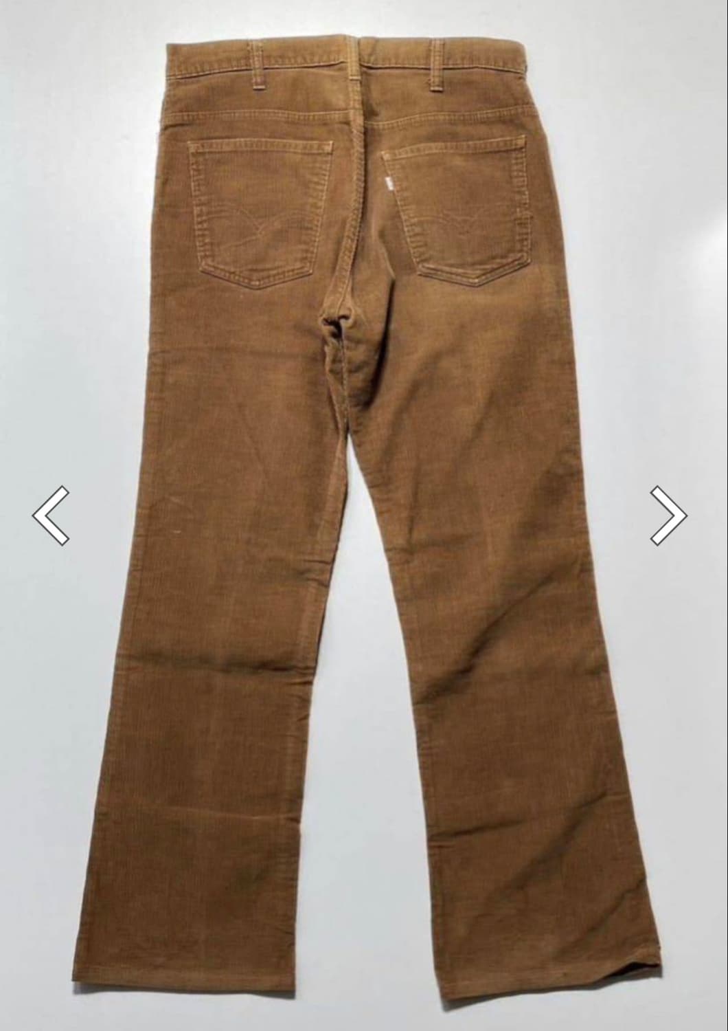 80s 빈티지 리바이스 517 코듀로이 팬츠 (34/34) 상품이미지3
