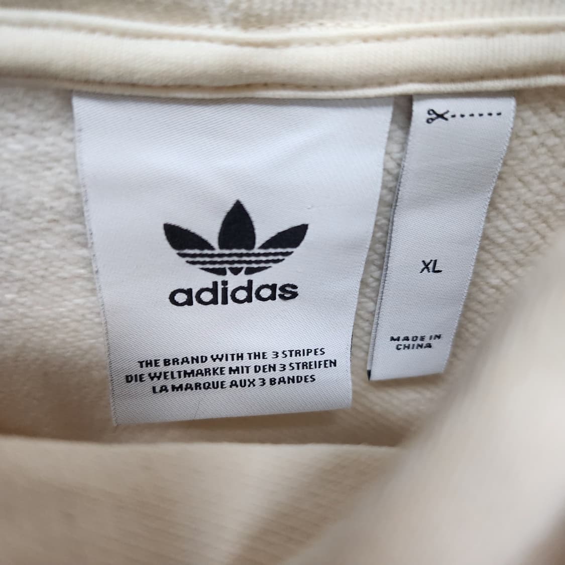 아디다스 백 빅로고 오버핏 후드티 XL(3XL) 상품이미지5