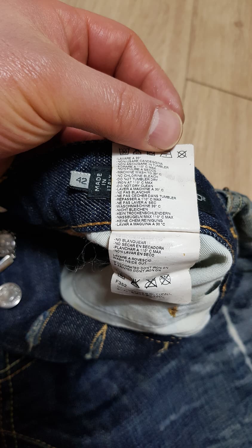 디스퀘어드 11ss 페인트 체인바이커 남, 녀 겸용 42 상품이미지10