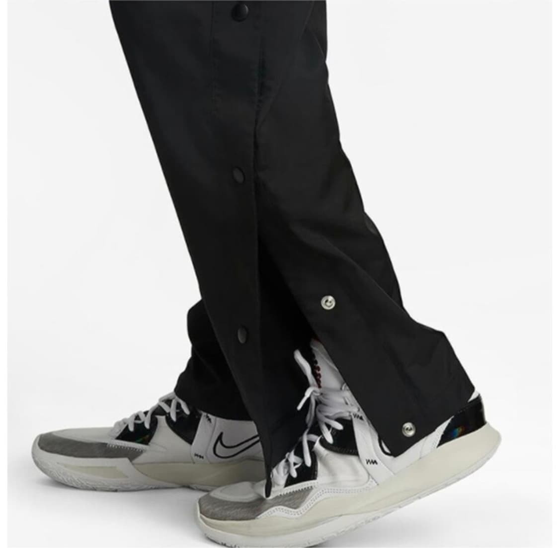 L) 나이키 테어어웨이 팬츠 블랙 사이드 버튼 트랙팬츠 트레이닝복 바지 상품이미지1