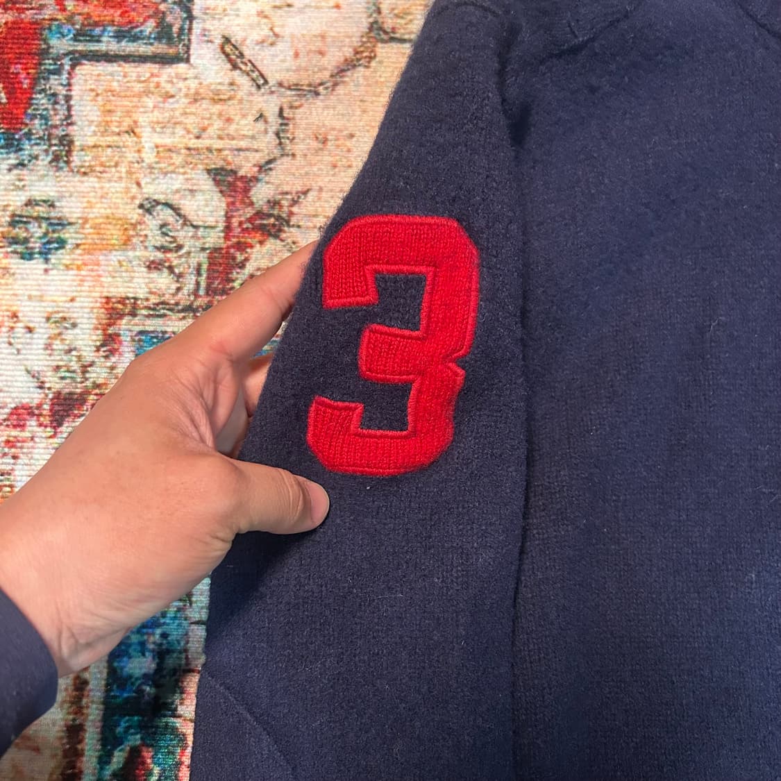 [M] 폴로 랄프로렌 빅포니 울 집업 상품이미지3