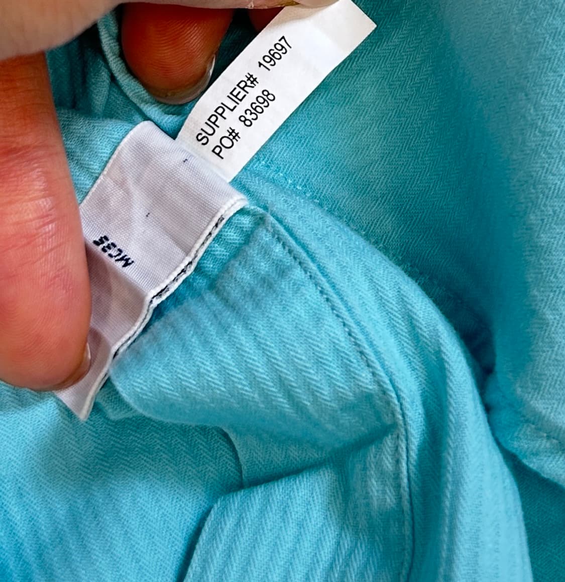 Polo 폴로 랄프로렌 코튼 셔츠 XL(민트)100-105 상품이미지5