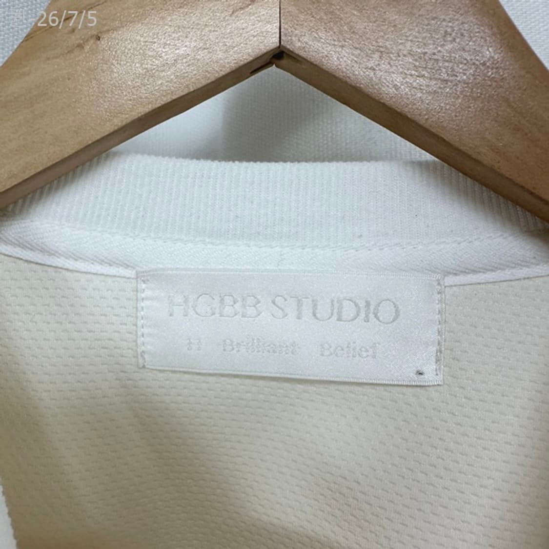 에이치지비비 스튜디오 남자 반팔티 M 상품이미지5