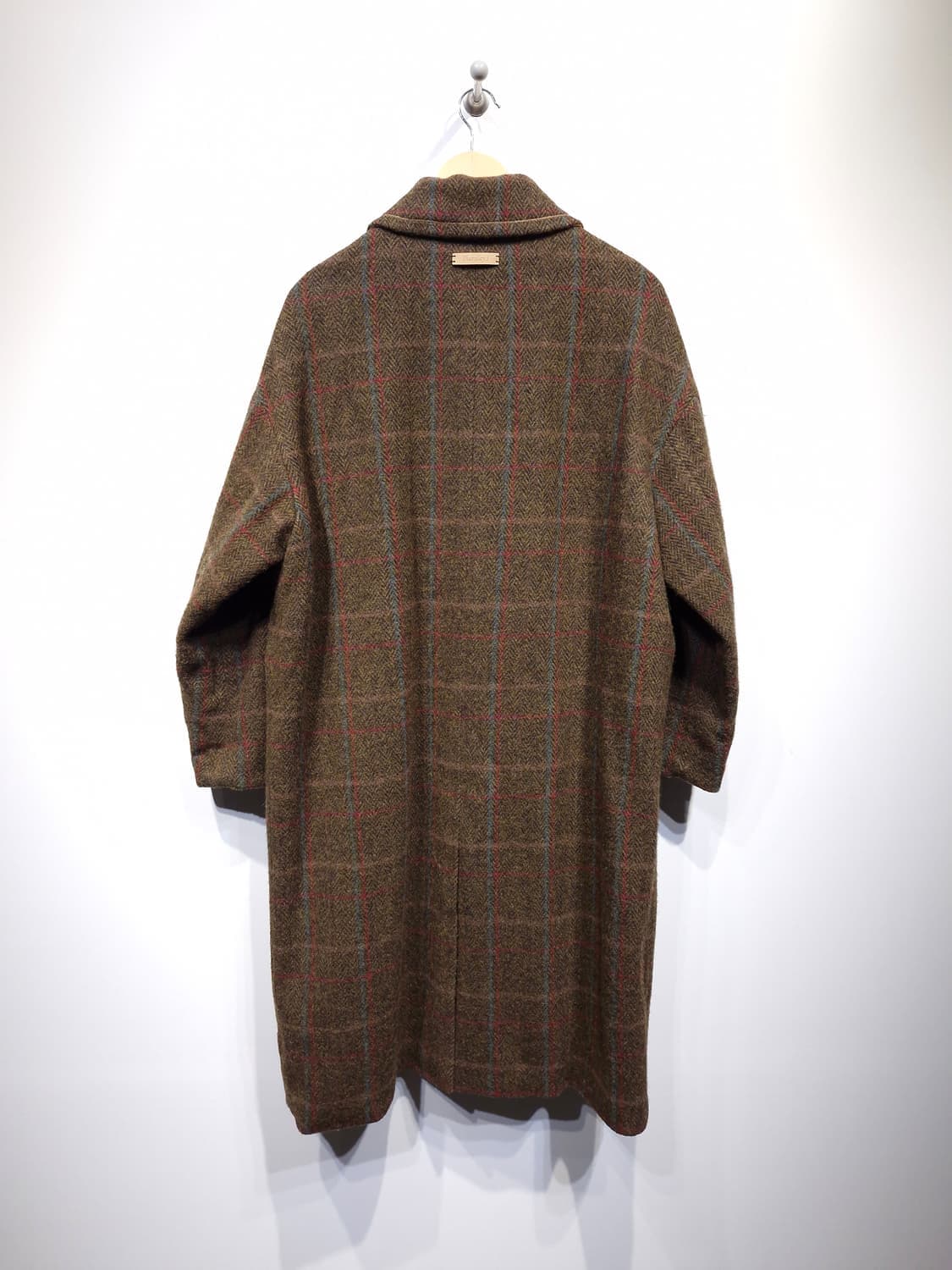 [S]썰스데이아일랜드 체크 맥코트 상품이미지5