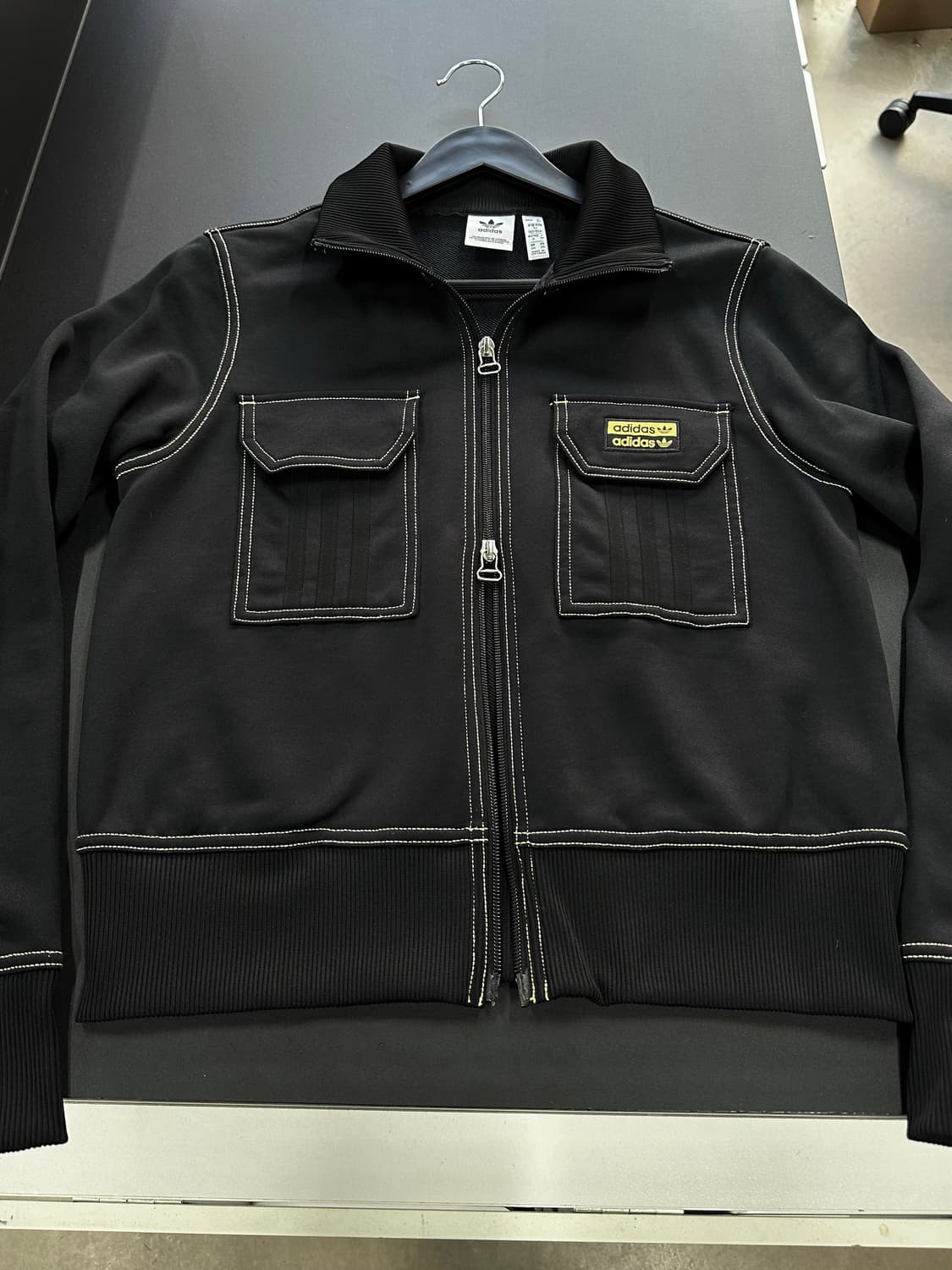 아디다스 삼선 스티치 투웨이 하이넥져지 상품이미지6