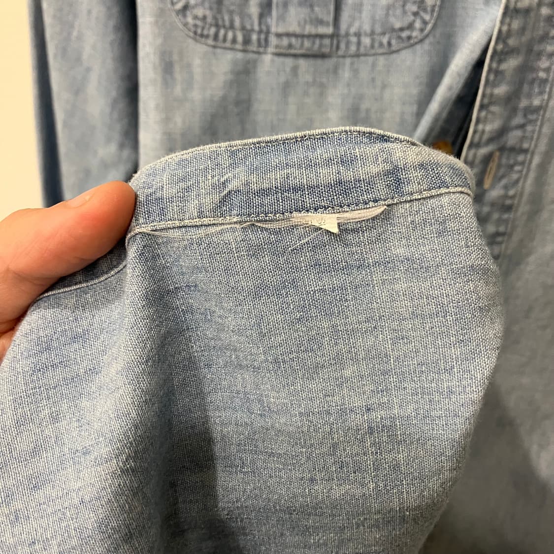 580 폴로 데님 청셔츠 상품이미지4