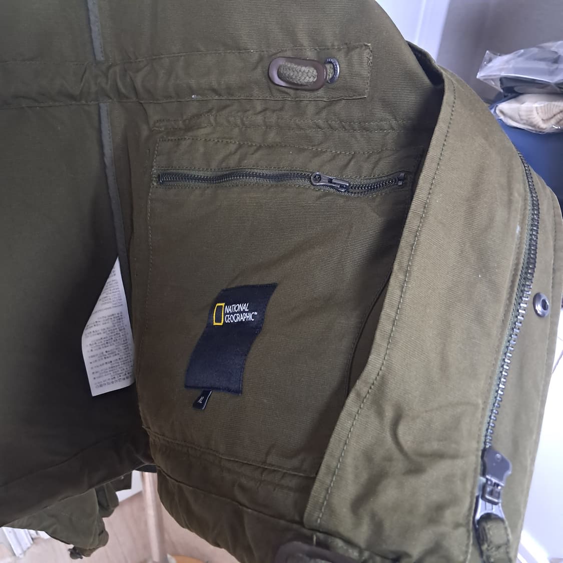 내셔널지오그래픽 유틸리티 자켓  야상XL(상태상급) 상품이미지8