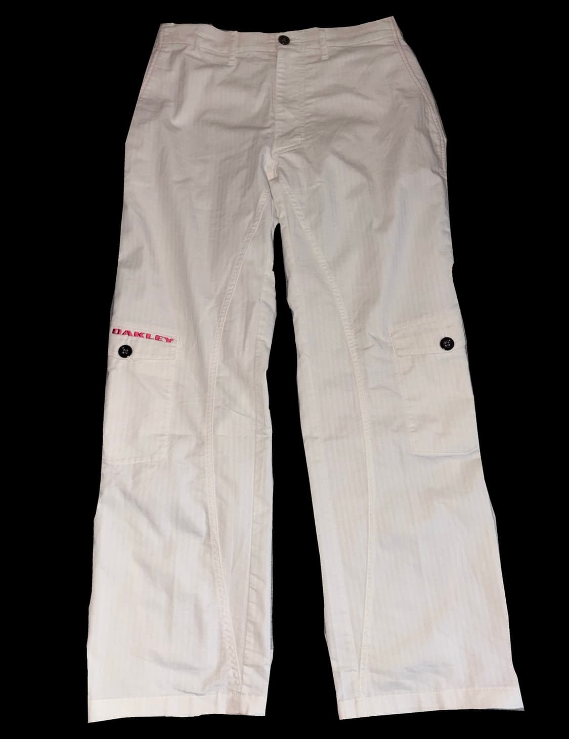 오클리 흰색 카고 포켓 팬츠 상품이미지2