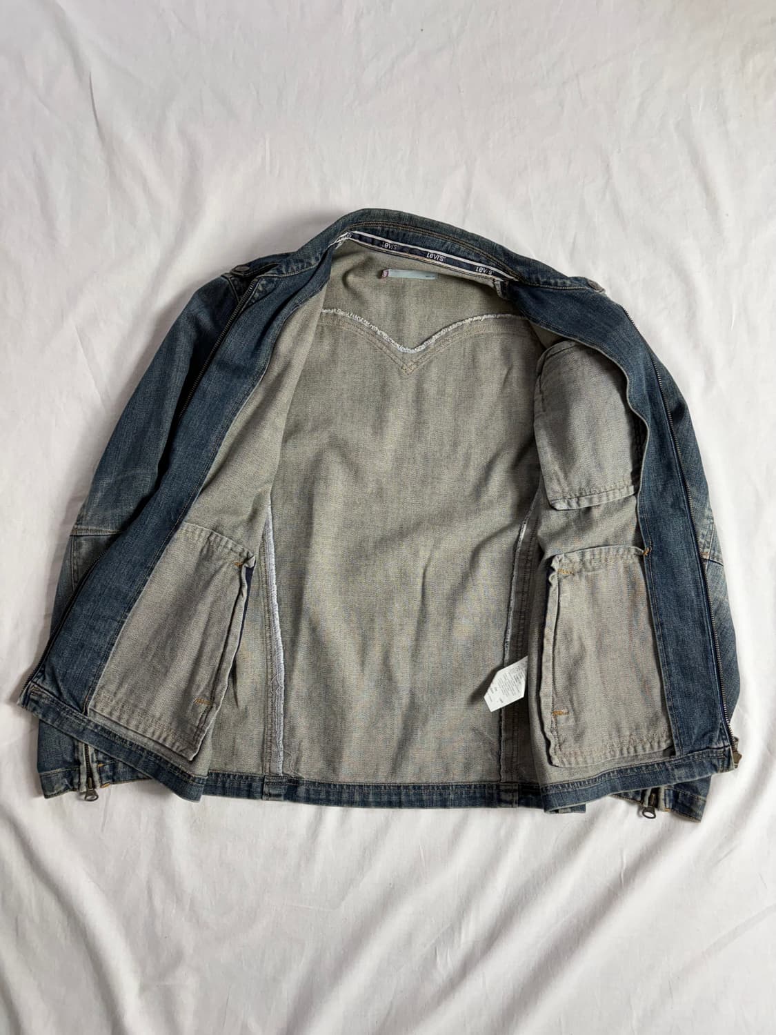 Levis 리바이스 이폴릿 워싱 데님자켓 L 상품이미지3