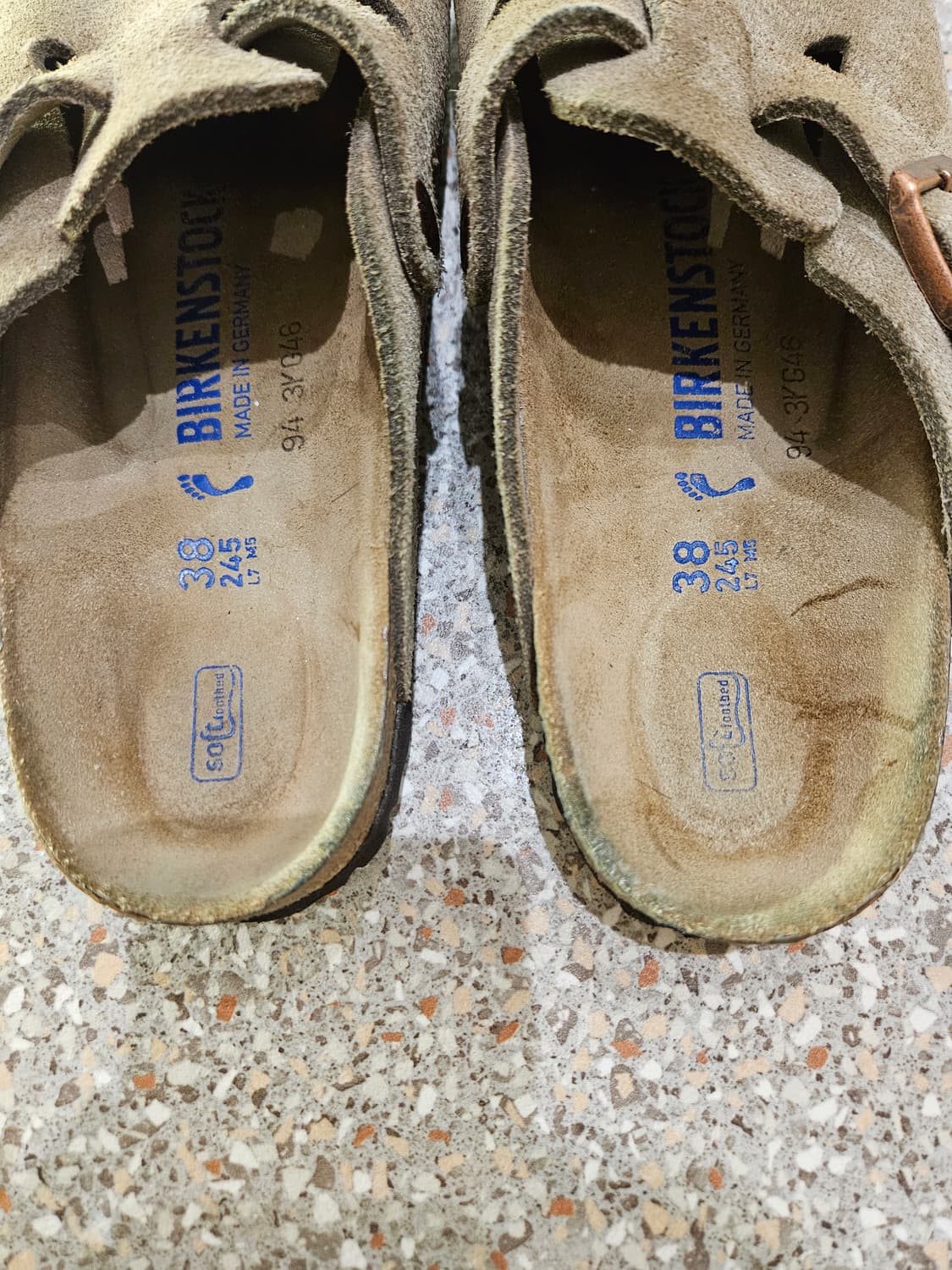 버켄스탁 보스턴 타우페 네로우 245(38) 상품이미지5