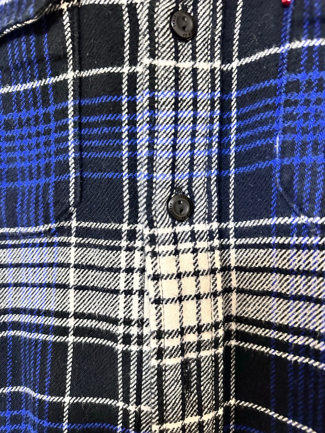 리바이스 체크 플란넬 셔츠 (L) 상품이미지6