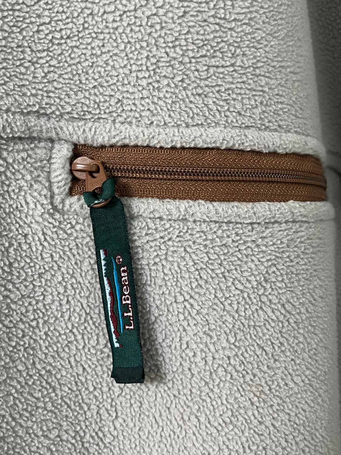 L.L.Bean 엘엘빈 그레이 풀오버 후리스 상품이미지3