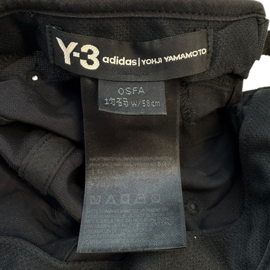 아디다스 X 요지야마모토 y3 볼캡 상품이미지5