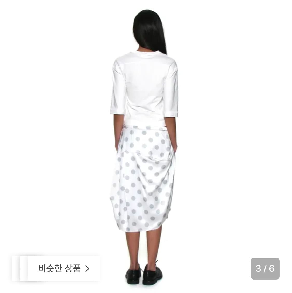 파르티멘토 도트 랩 스커트 상품이미지3