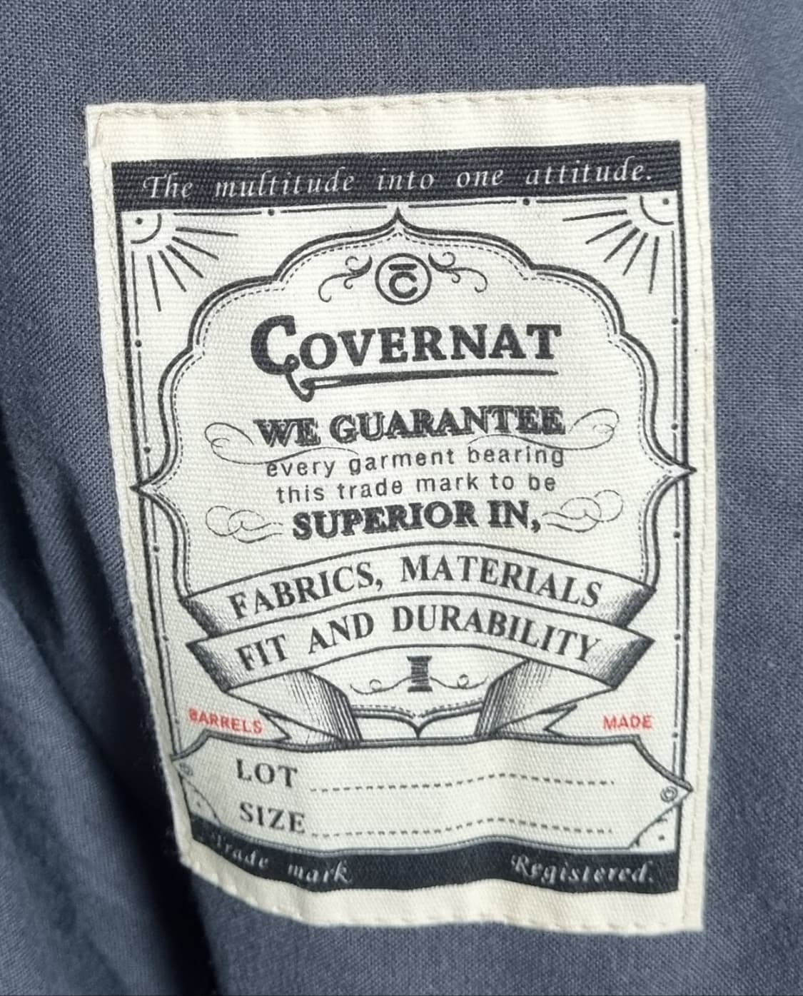 L ) 커버낫 울/알파카 다크그레이 코트 상품이미지3