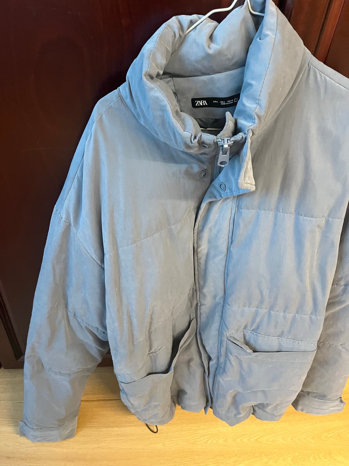 자라 푸퍼 피그먼트워싱 상품이미지2