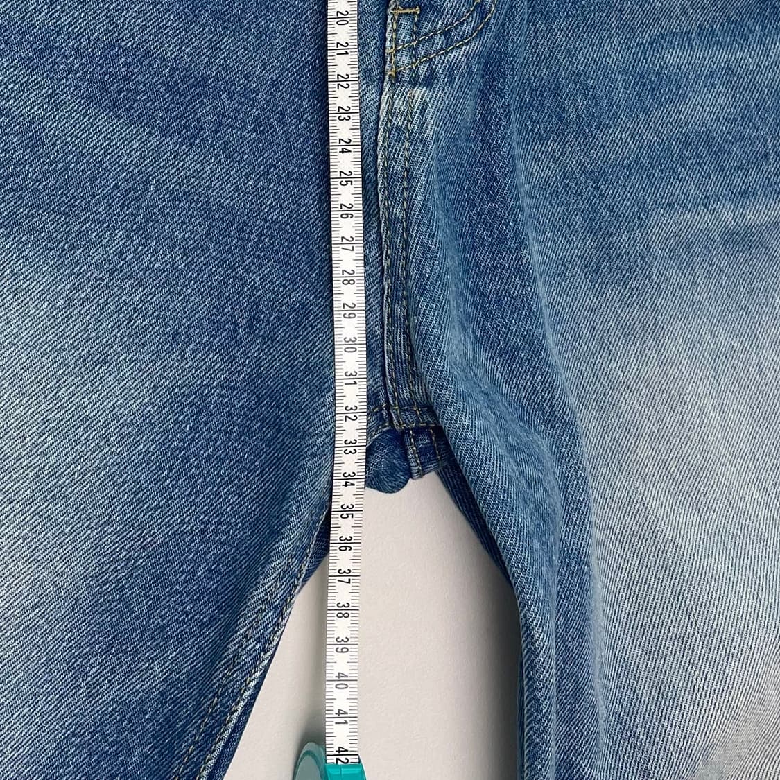 브랜디드 와이드 진 팬츠 (사이즈 32) 상품이미지5