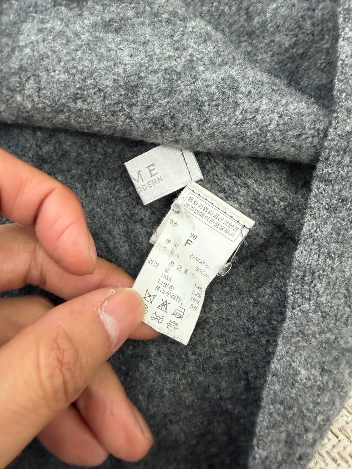 정품) 타임 여성 터틀넥 니트 90F 상품이미지6