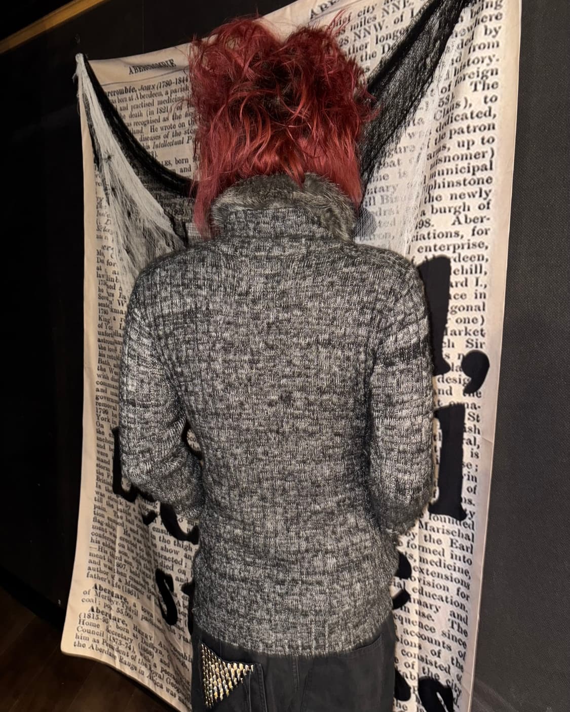 Buffalo bobs Phantom Fur Zip Knit 상품이미지6