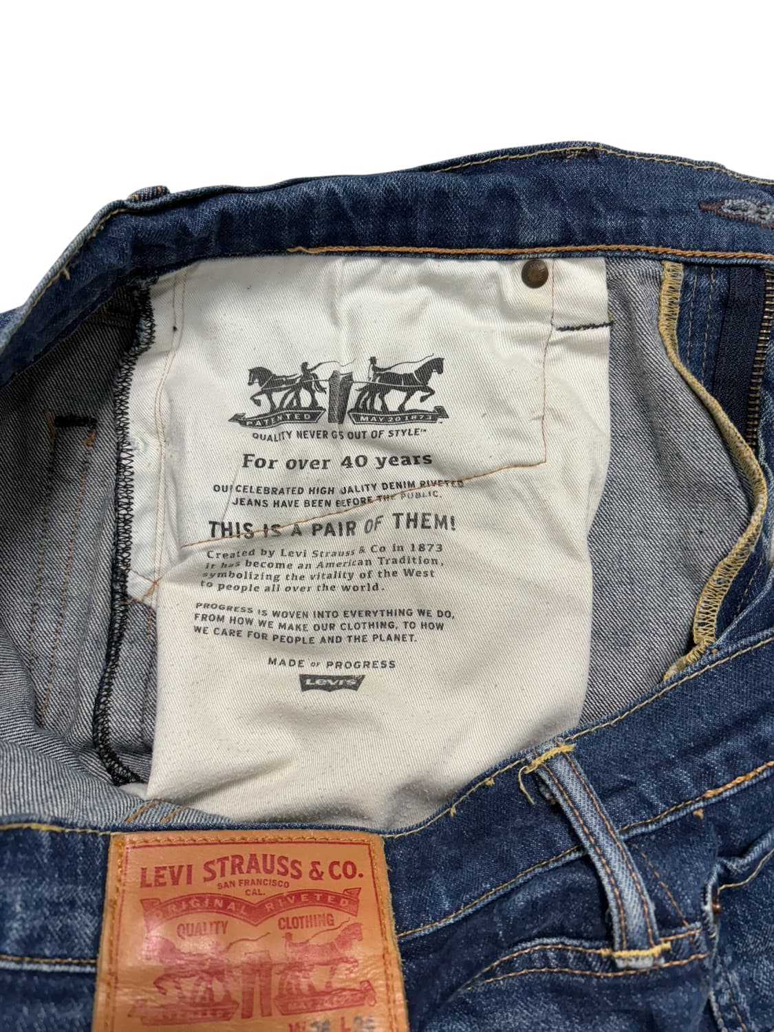 리바이스 데님 팬츠 상품이미지7