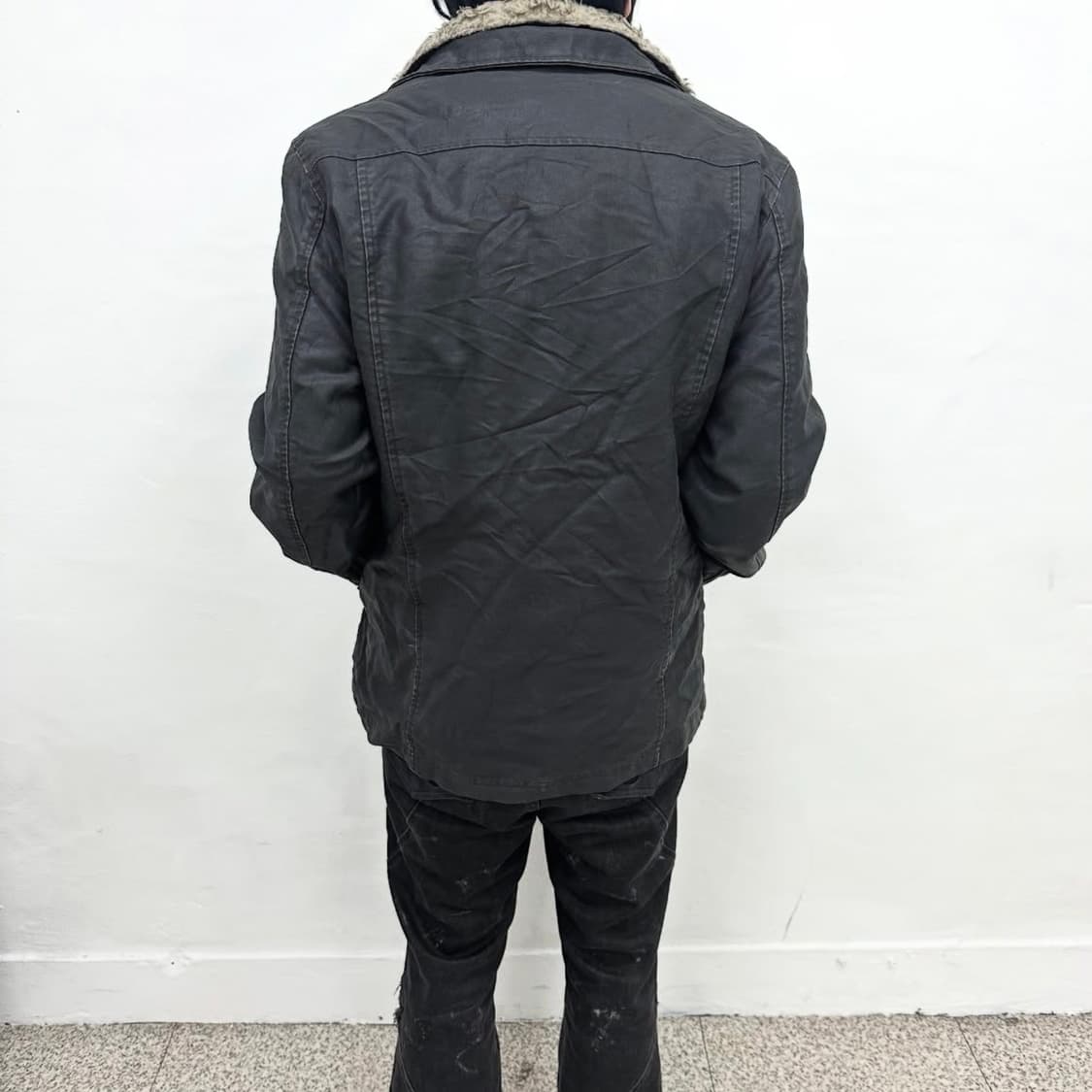 Nicole club waxed jacket 상품이미지5